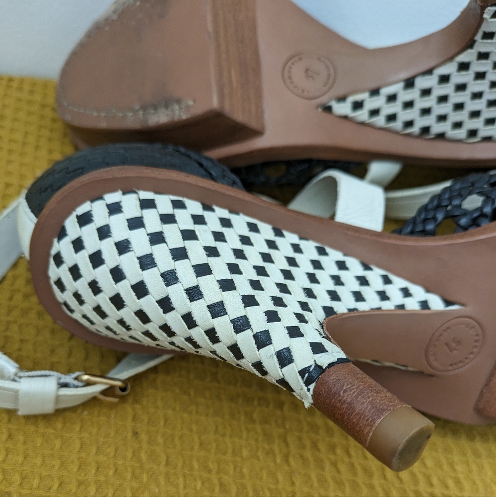Ikia Platforms by Leifsdottir (Anthropologie) EUC 37 - Picture 3 of 12